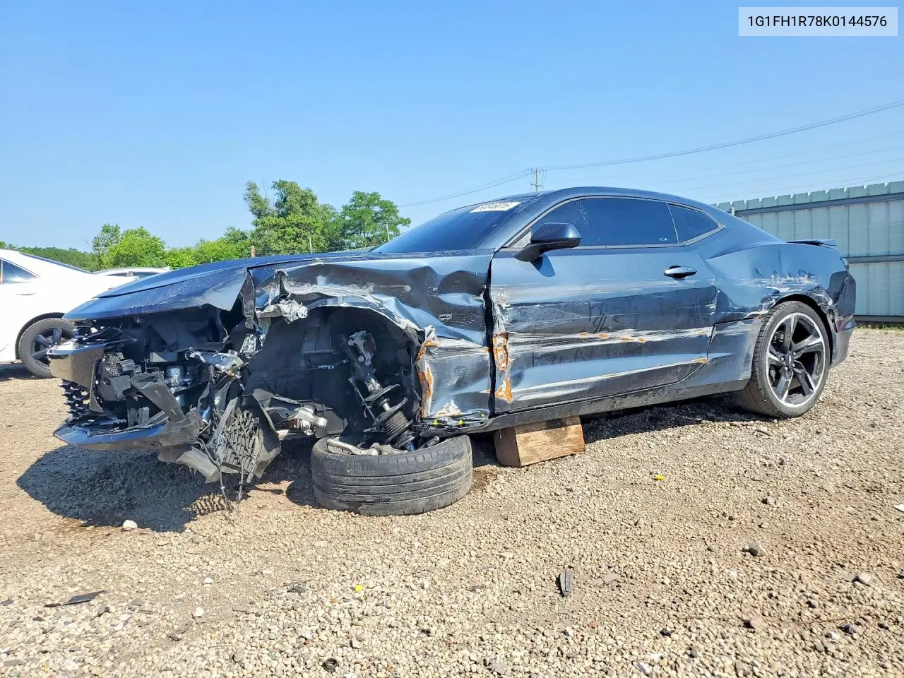 2019 Chevrolet Camaro Ss VIN: 1G1FH1R78K0144576 Lot: 60846816