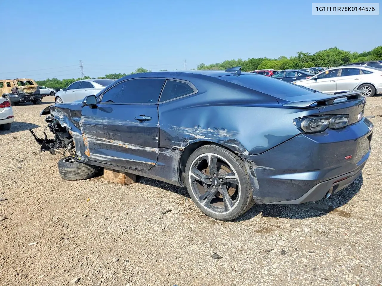 2019 Chevrolet Camaro Ss VIN: 1G1FH1R78K0144576 Lot: 60846816