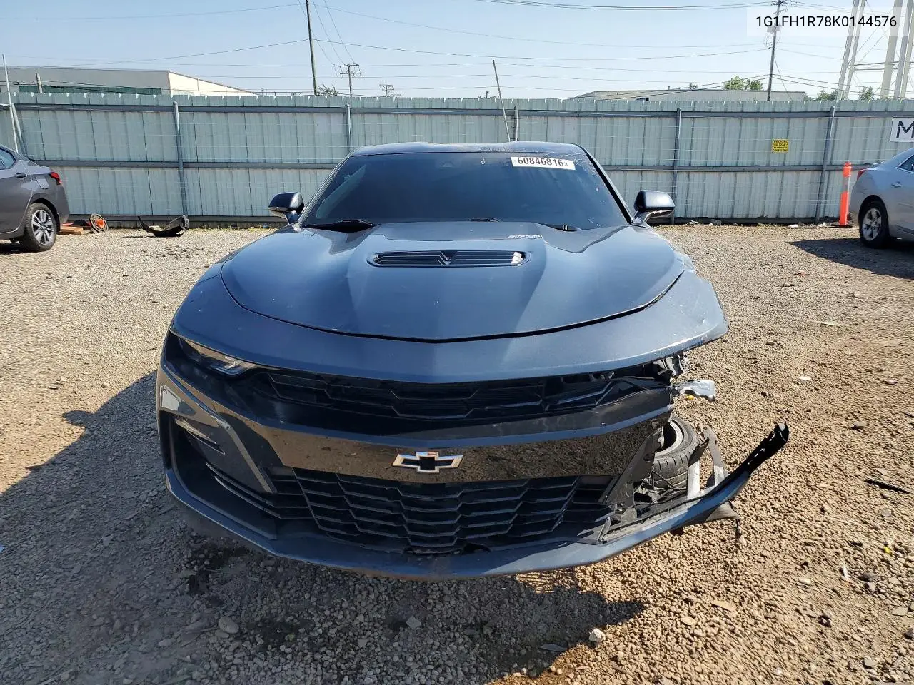 2019 Chevrolet Camaro Ss VIN: 1G1FH1R78K0144576 Lot: 60846816