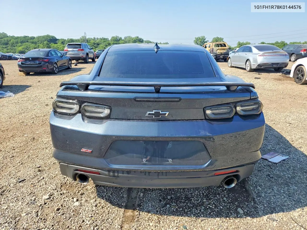 2019 Chevrolet Camaro Ss VIN: 1G1FH1R78K0144576 Lot: 60846816