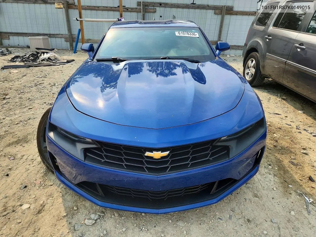 2019 Chevrolet Camaro Ls VIN: 1G1FB1RS7K0149015 Lot: 61078336