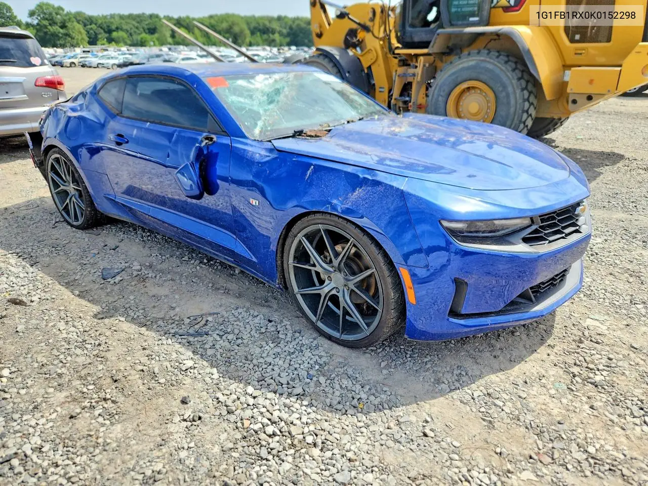 2019 Chevrolet Camaro Ls VIN: 1G1FB1RX0K0152298 Lot: 61349626