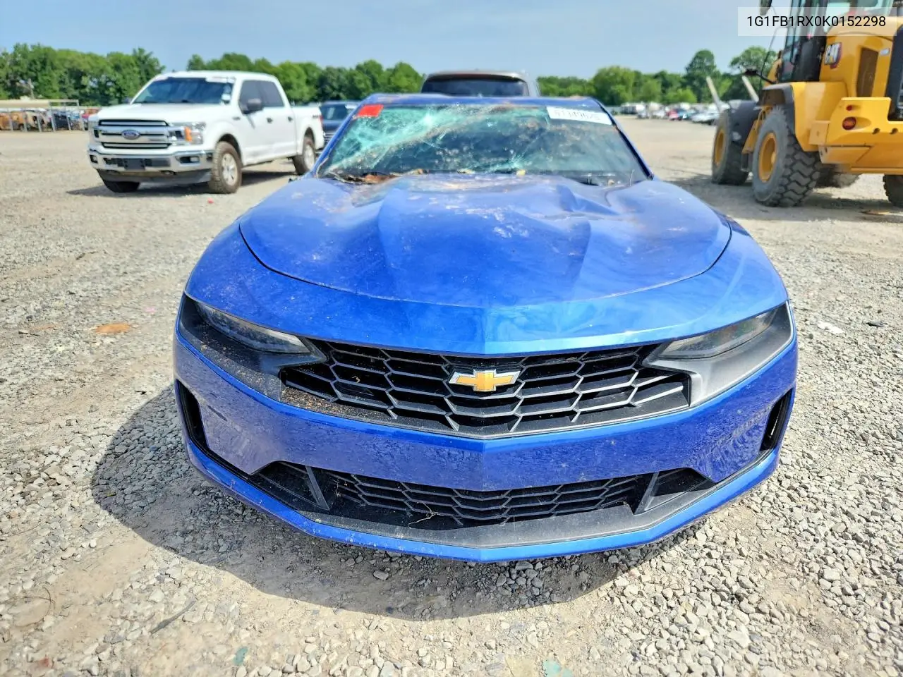 2019 Chevrolet Camaro Ls VIN: 1G1FB1RX0K0152298 Lot: 61349626