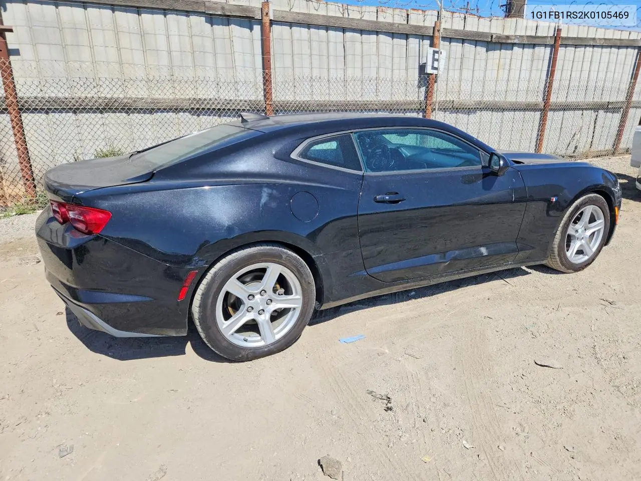 2019 Chevrolet Camaro Ls VIN: 1G1FB1RS2K0105469 Lot: 61439146