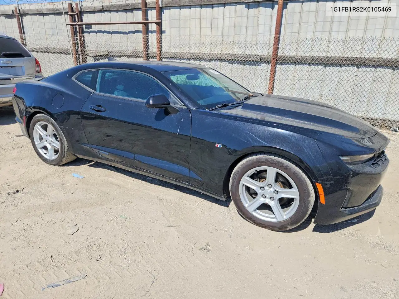 2019 Chevrolet Camaro Ls VIN: 1G1FB1RS2K0105469 Lot: 61439146