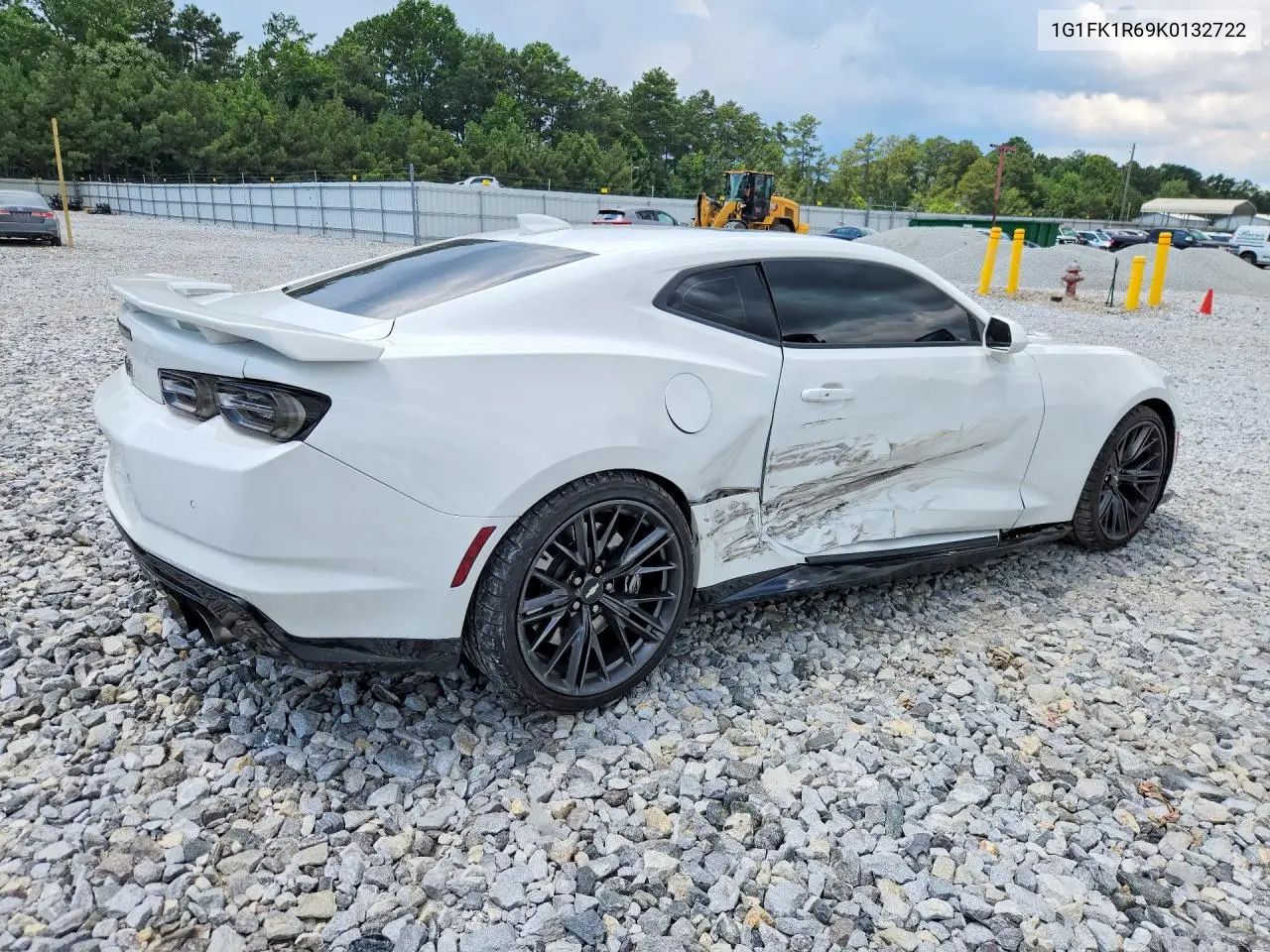 2019 Chevrolet Camaro Zl1 VIN: 1G1FK1R69K0132722 Lot: 61750876