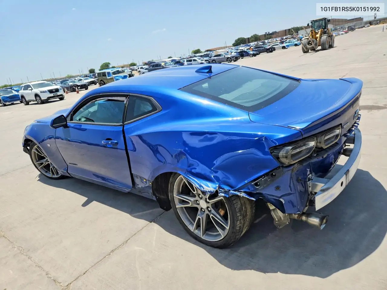 2019 Chevrolet Camaro VIN: 1G1FB1RS5K0151992 Lot: 61764246