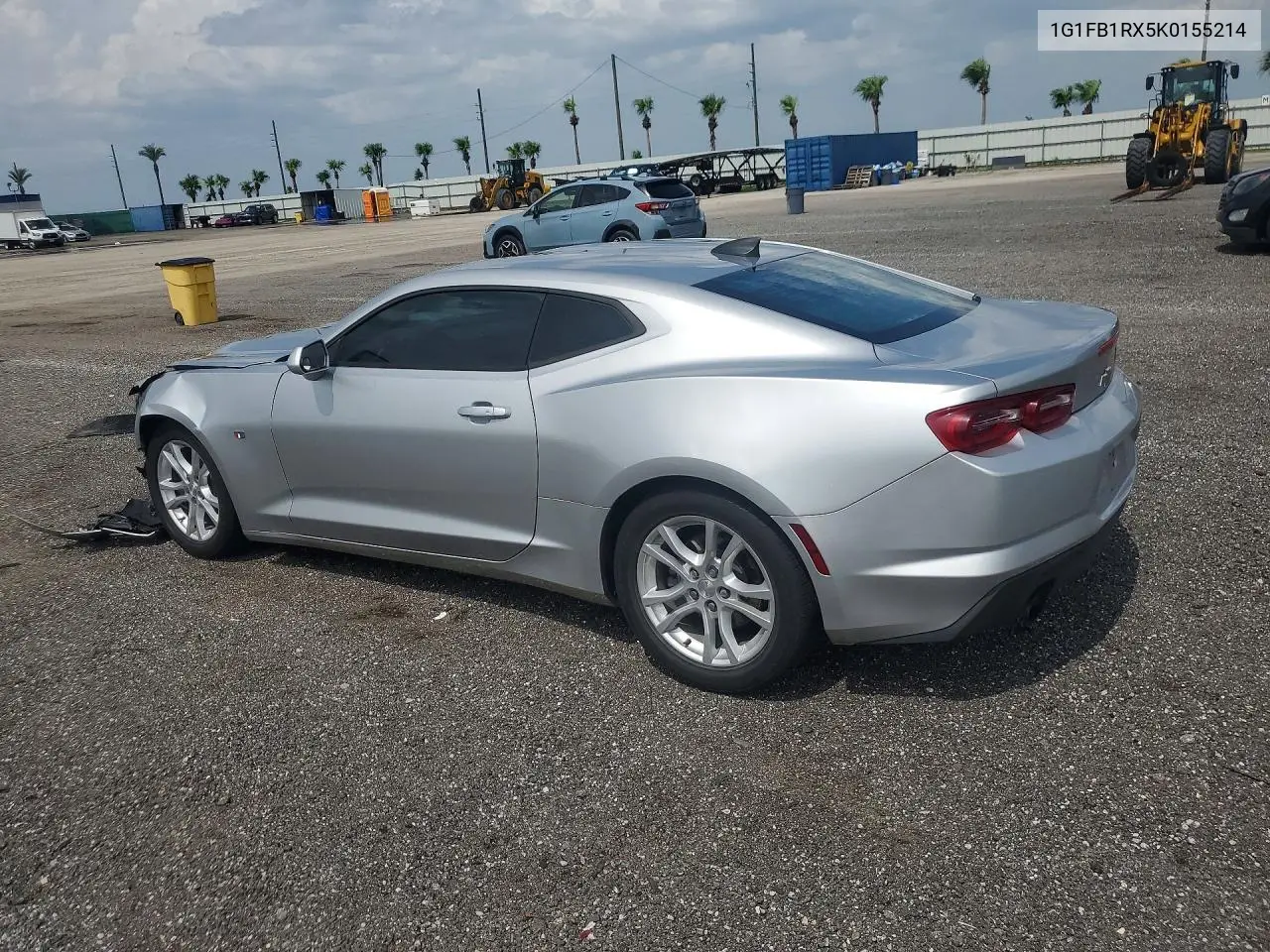 2019 Chevrolet Camaro Ls VIN: 1G1FB1RX5K0155214 Lot: 61764366