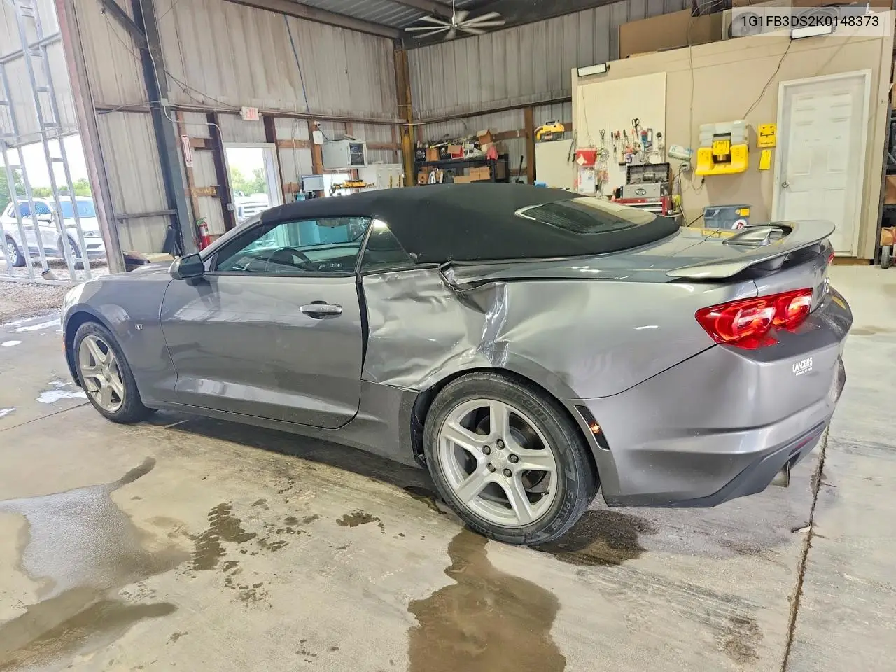 2019 Chevrolet Camaro Ls VIN: 1G1FB3DS2K0148373 Lot: 61804706