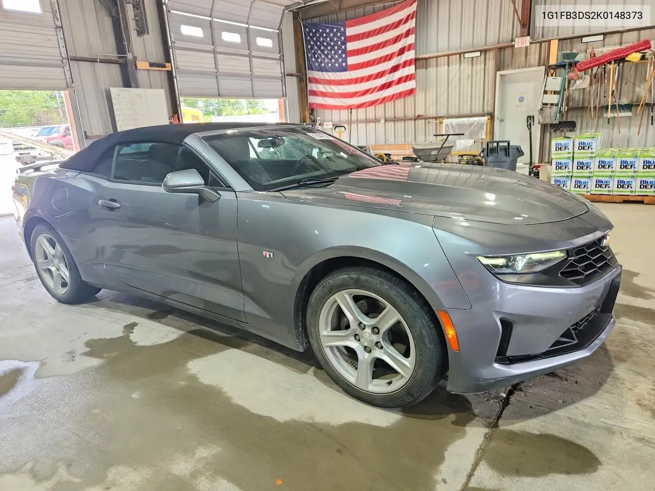 2019 Chevrolet Camaro Ls VIN: 1G1FB3DS2K0148373 Lot: 61804706