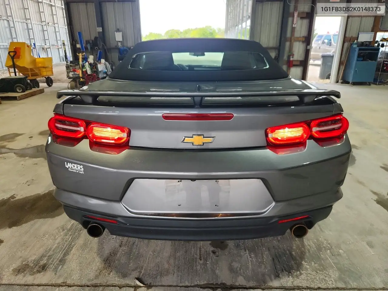 2019 Chevrolet Camaro Ls VIN: 1G1FB3DS2K0148373 Lot: 61804706