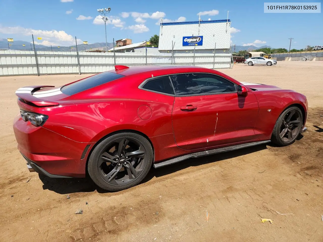 2019 Chevrolet Camaro Ss VIN: 1G1FH1R78K0153925 Lot: 61958246