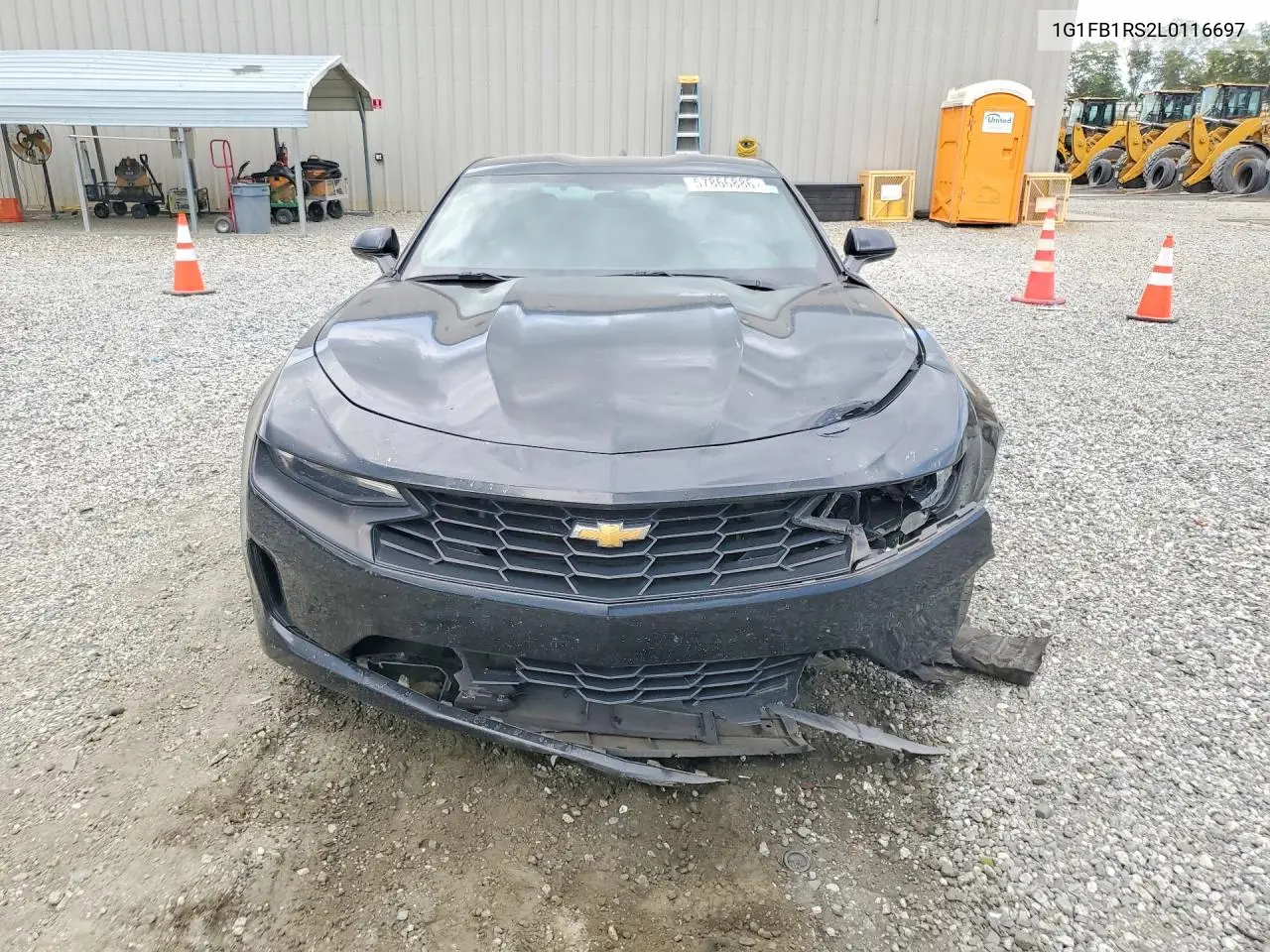 2020 Chevrolet Camaro Ls VIN: 1G1FB1RS2L0116697 Lot: 57866886