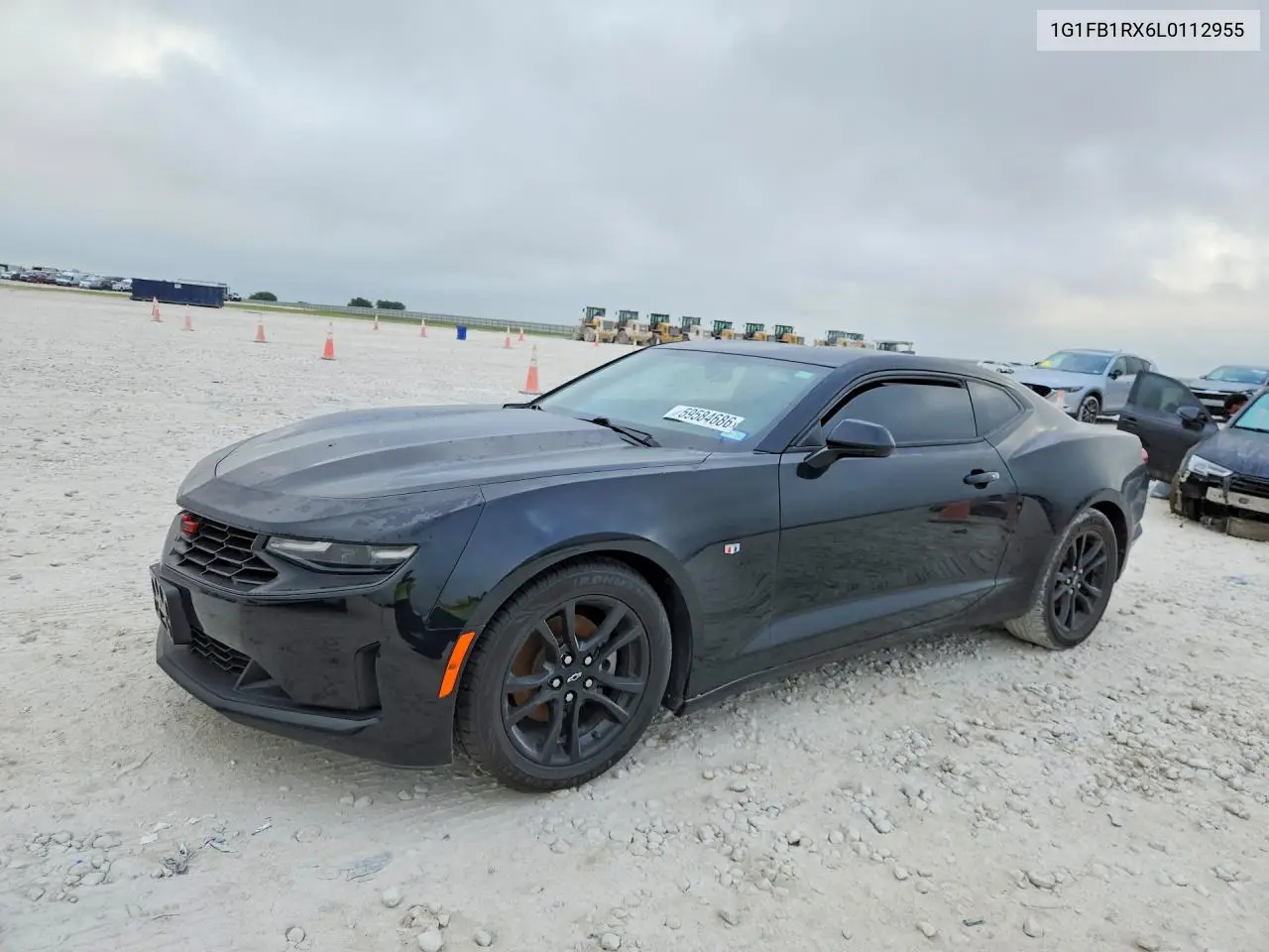 2020 Chevrolet Camaro Ls VIN: 1G1FB1RX6L0112955 Lot: 59584686