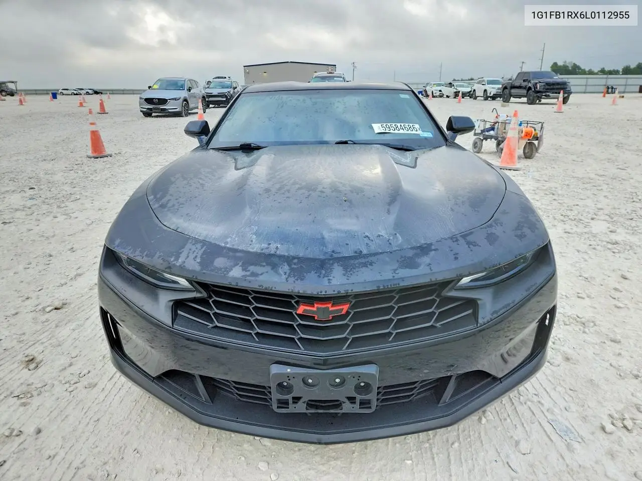 2020 Chevrolet Camaro Ls VIN: 1G1FB1RX6L0112955 Lot: 59584686