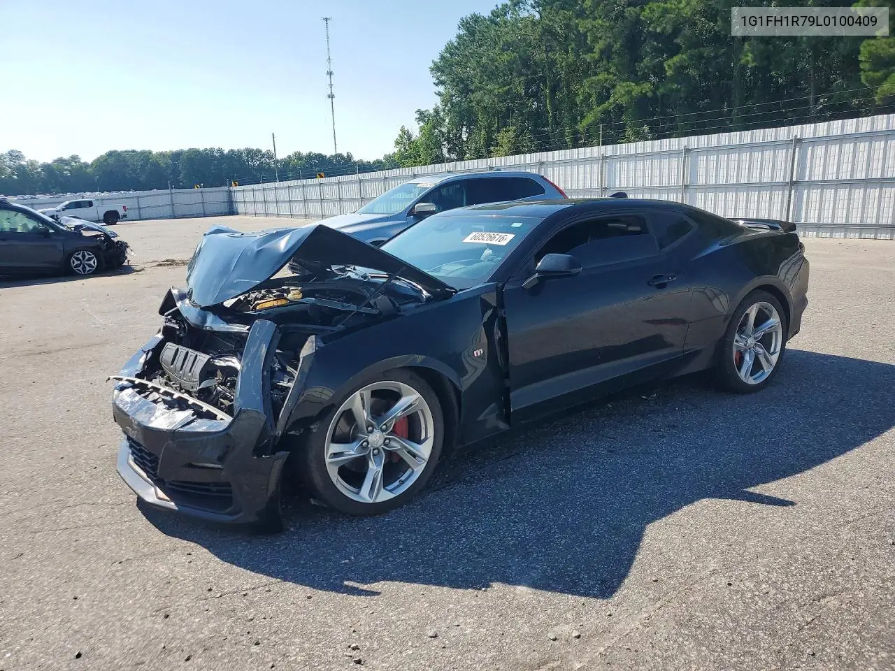 2020 Chevrolet Camaro Ss VIN: 1G1FH1R79L0100409 Lot: 60526616