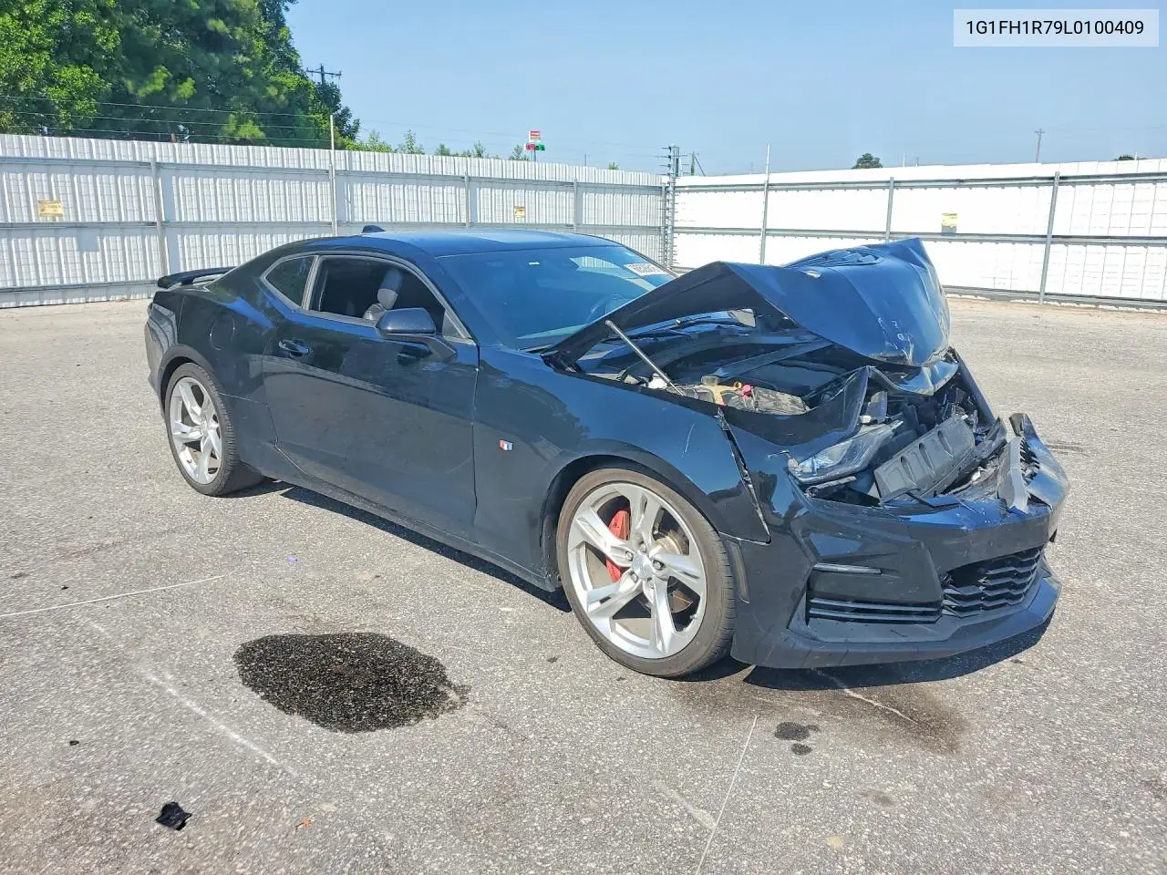 2020 Chevrolet Camaro Ss VIN: 1G1FH1R79L0100409 Lot: 60526616