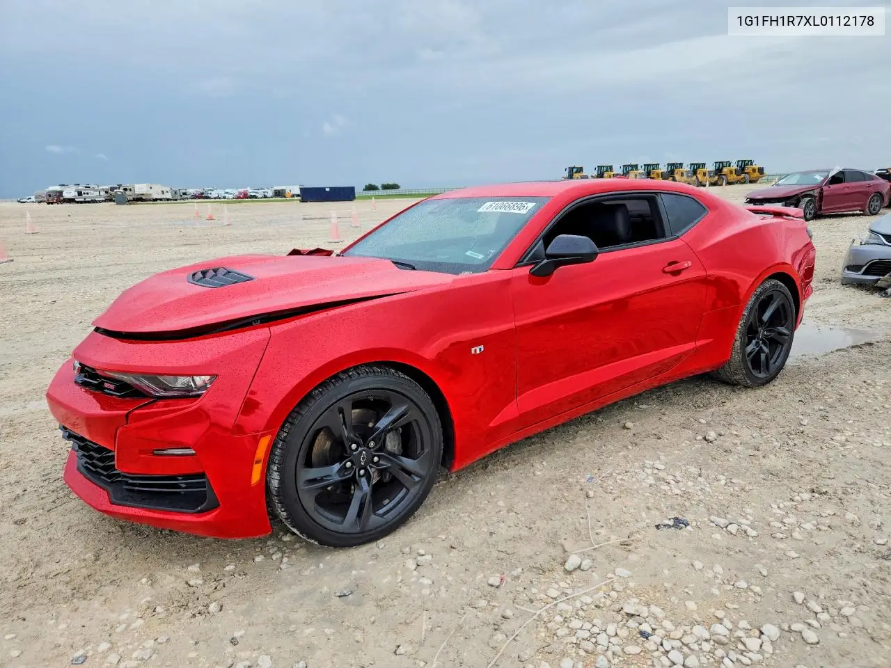 2020 Chevrolet Camaro Ss VIN: 1G1FH1R7XL0112178 Lot: 61066896