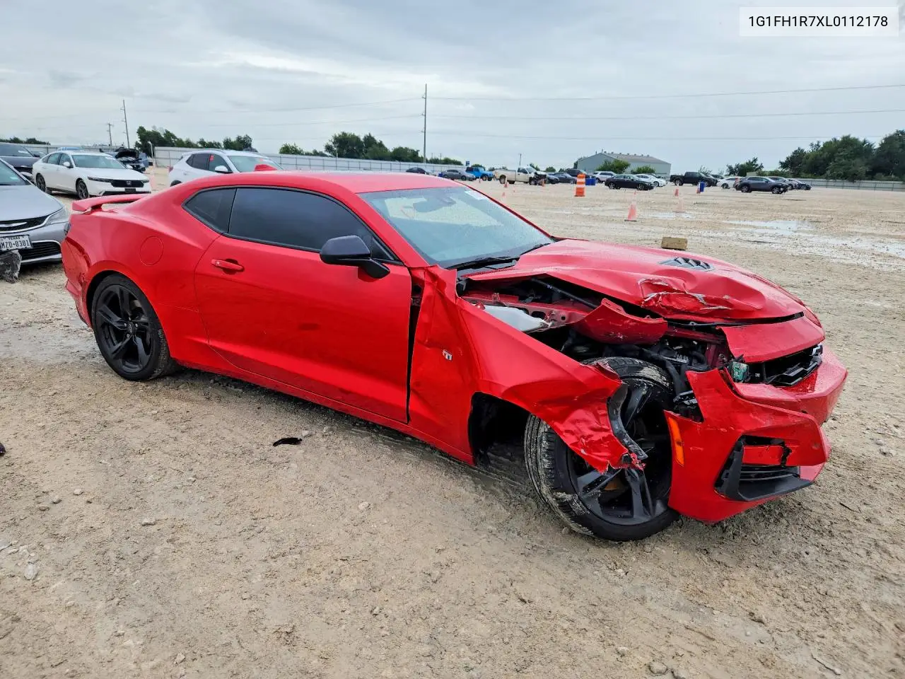 2020 Chevrolet Camaro Ss VIN: 1G1FH1R7XL0112178 Lot: 61066896