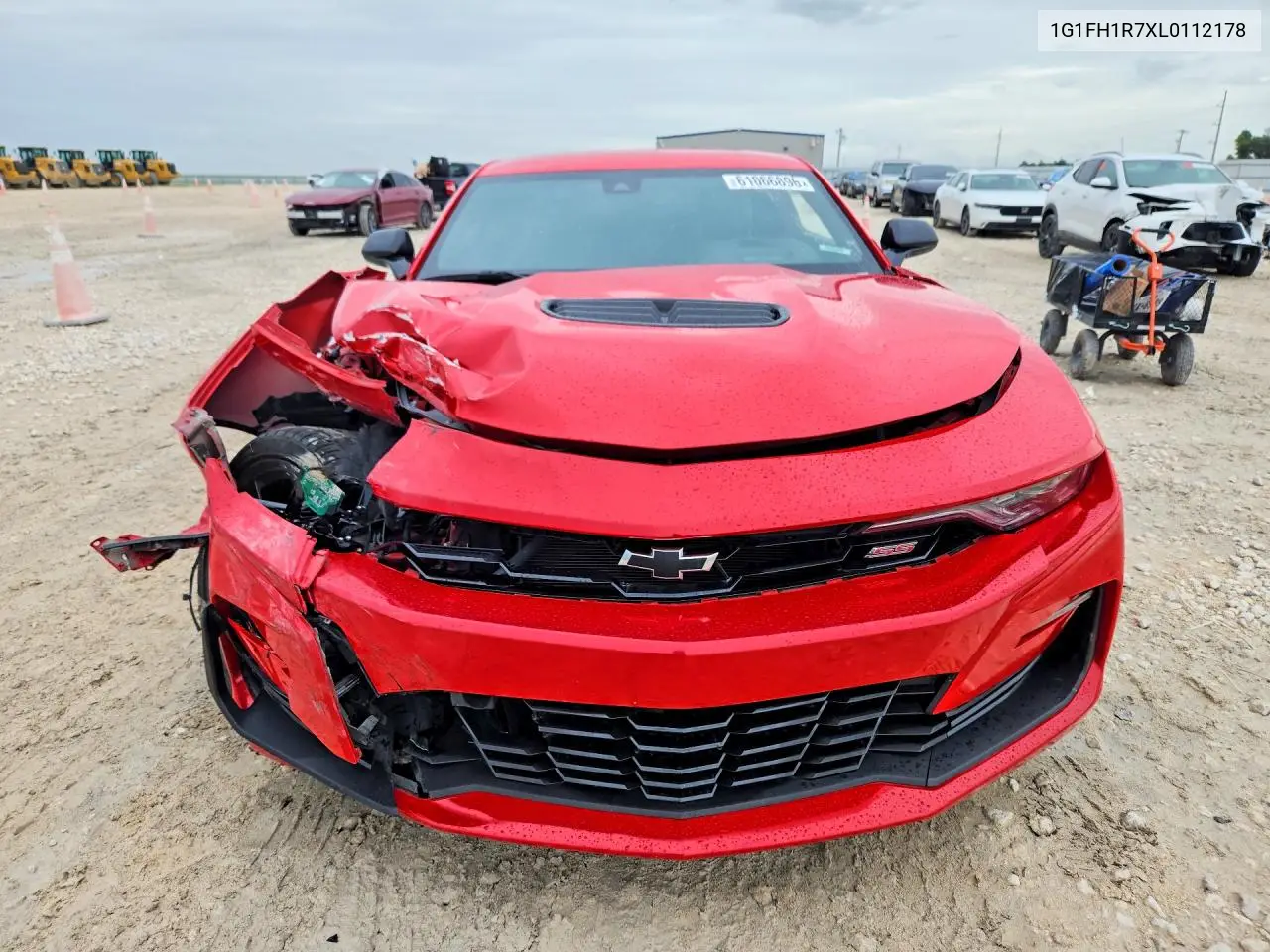 2020 Chevrolet Camaro Ss VIN: 1G1FH1R7XL0112178 Lot: 61066896