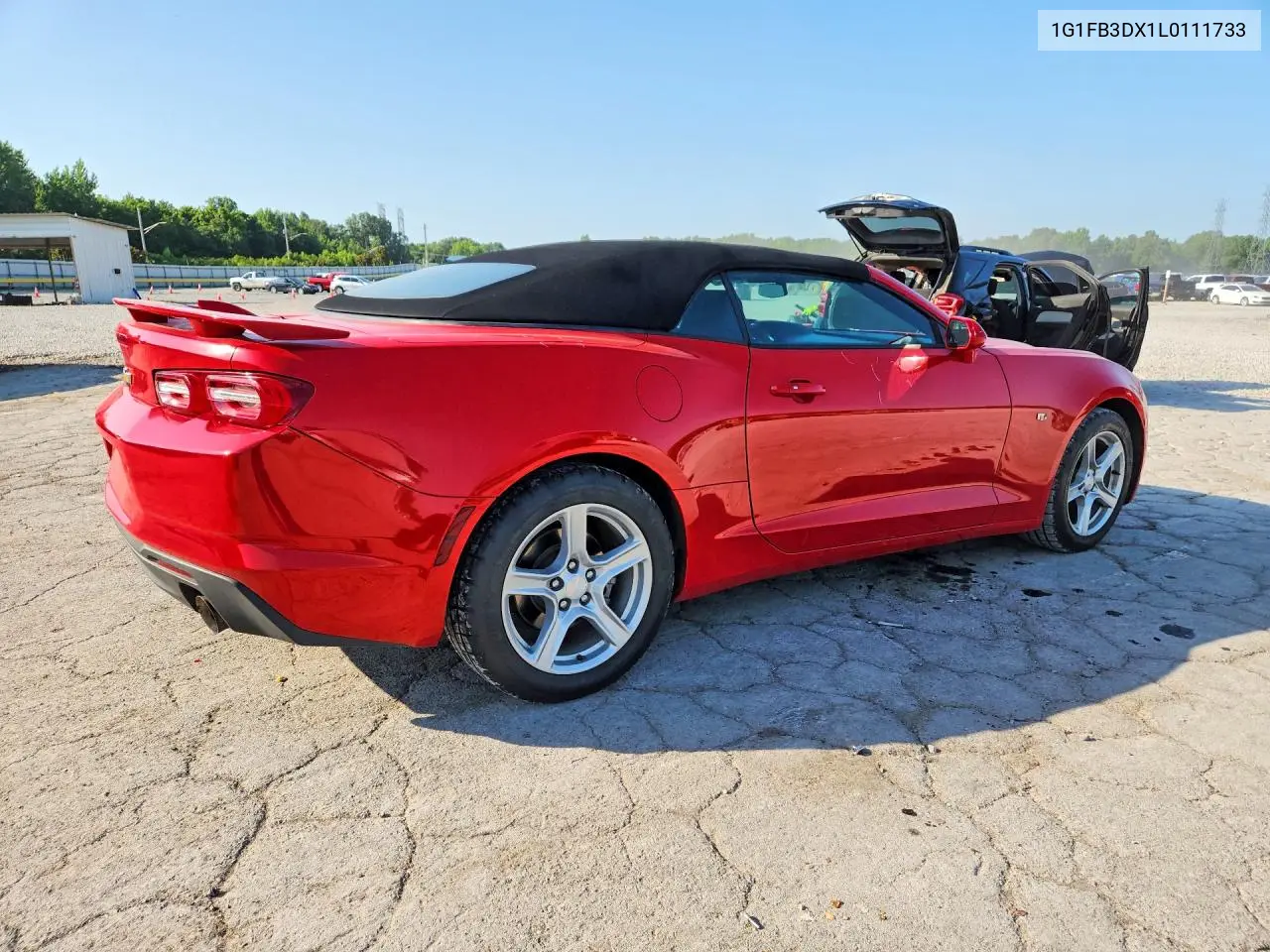 2020 Chevrolet Camaro Ls VIN: 1G1FB3DX1L0111733 Lot: 85615355