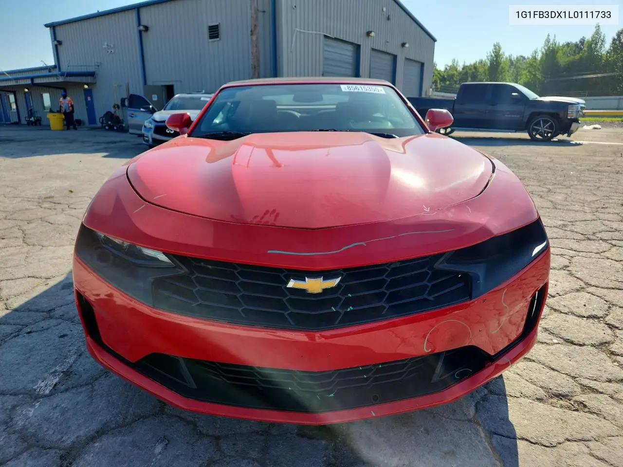 2020 Chevrolet Camaro Ls VIN: 1G1FB3DX1L0111733 Lot: 85615355