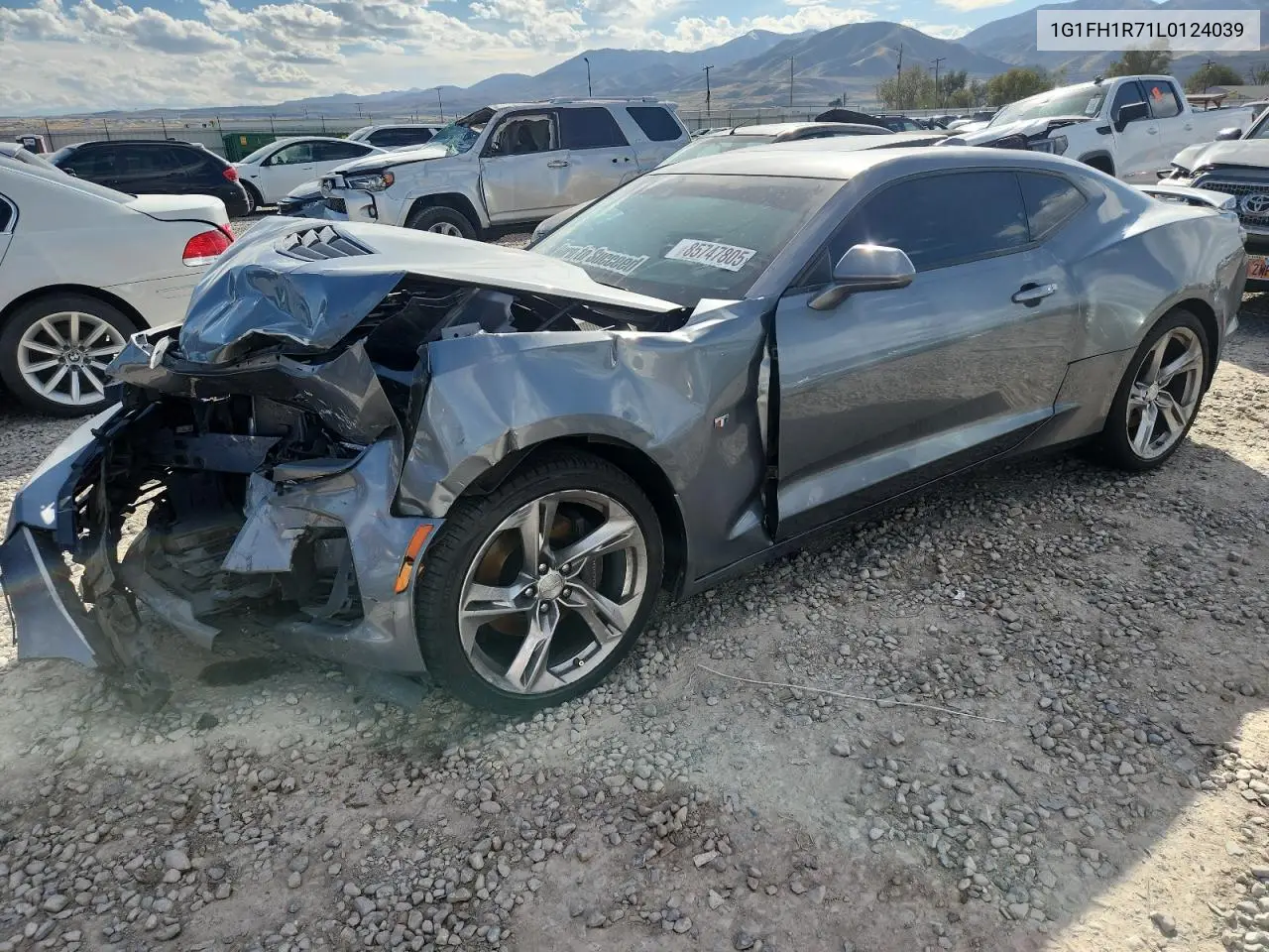 1G1FH1R71L0124039 2020 Chevrolet Camaro Ss