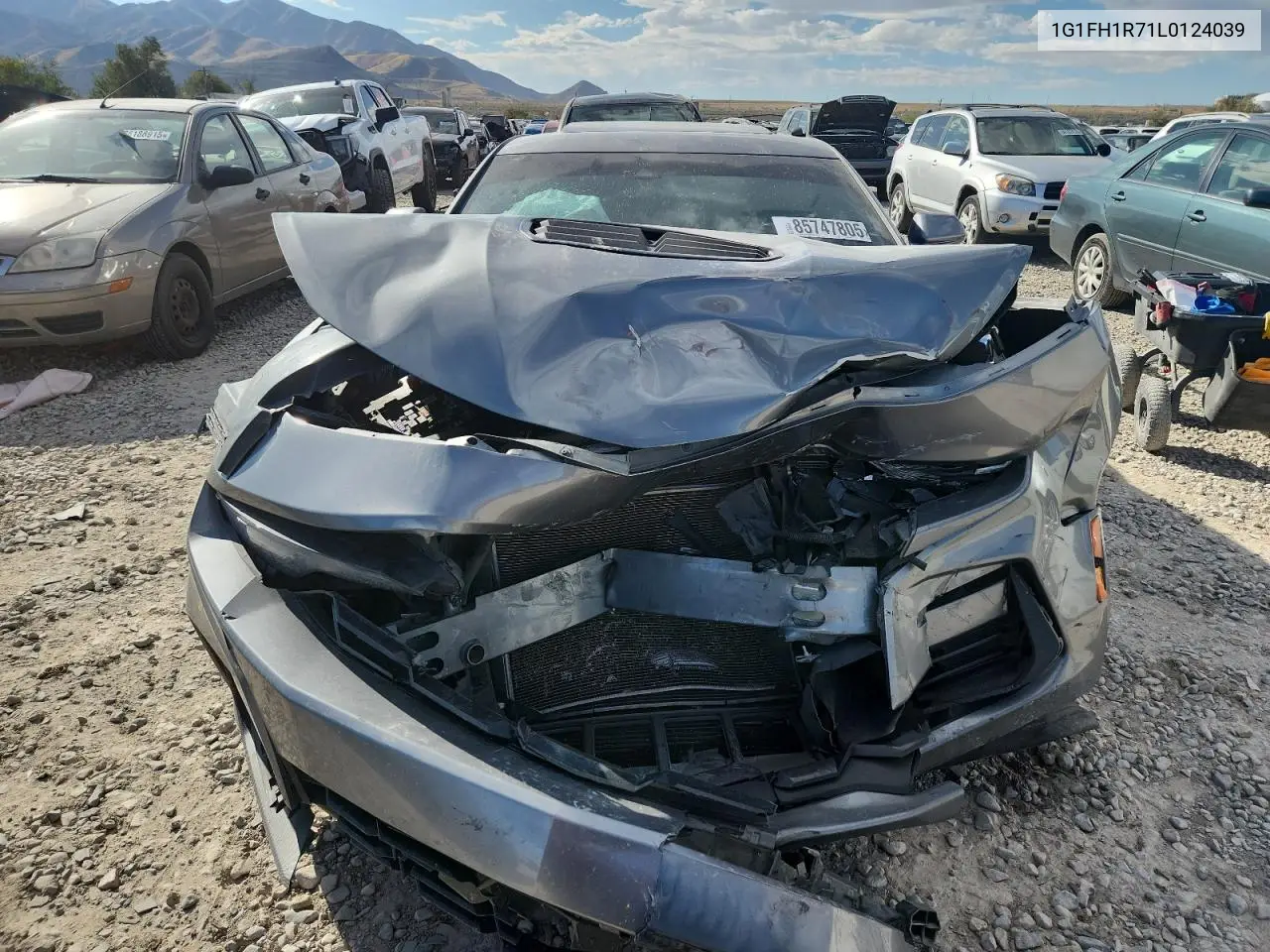 1G1FH1R71L0124039 2020 Chevrolet Camaro Ss