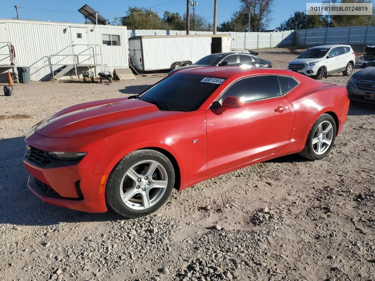 1G1FB1RS8L0124819 2020 Chevrolet Camaro Ls