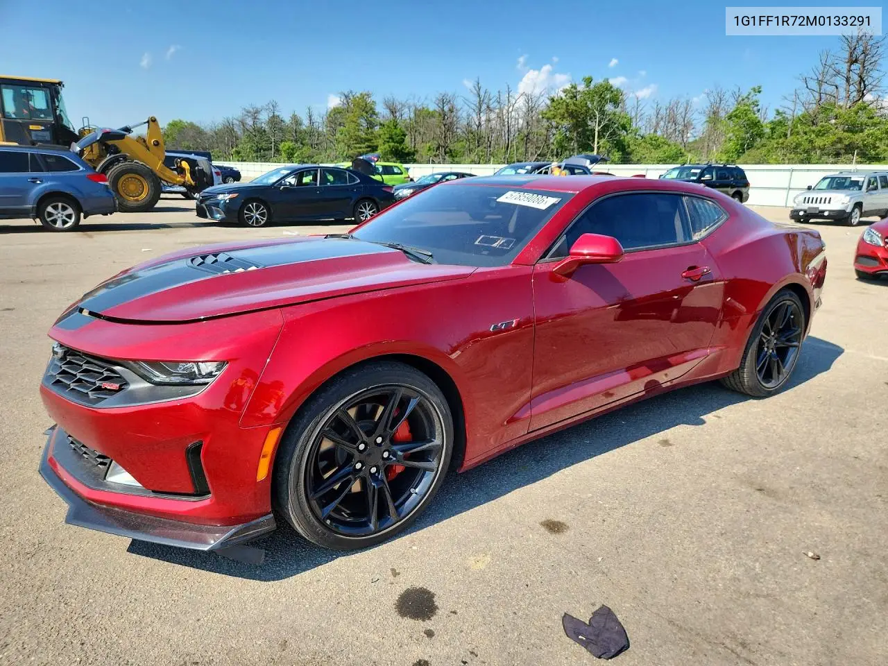2021 Chevrolet Camaro Lz VIN: 1G1FF1R72M0133291 Lot: 57859086