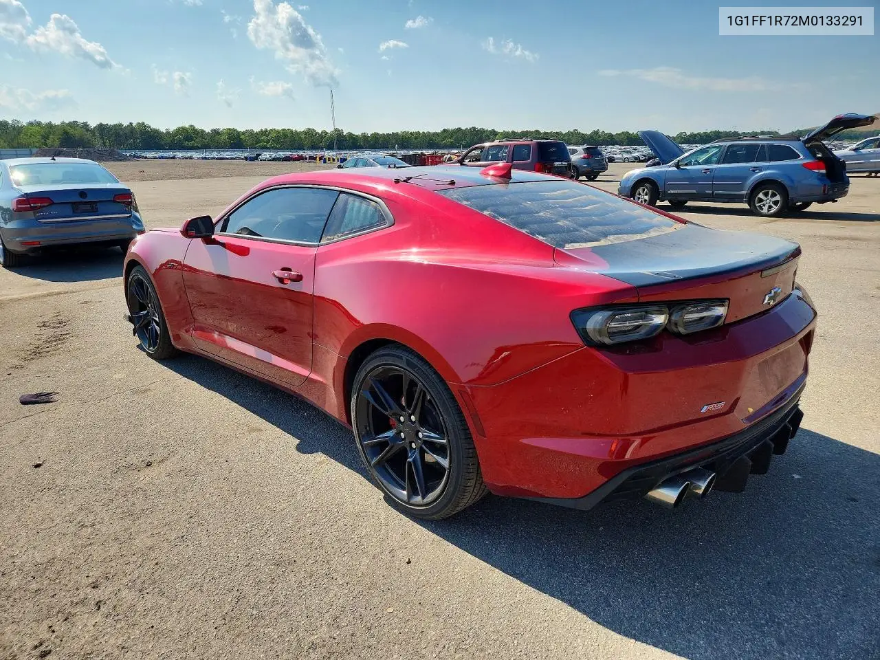 2021 Chevrolet Camaro Lz VIN: 1G1FF1R72M0133291 Lot: 57859086