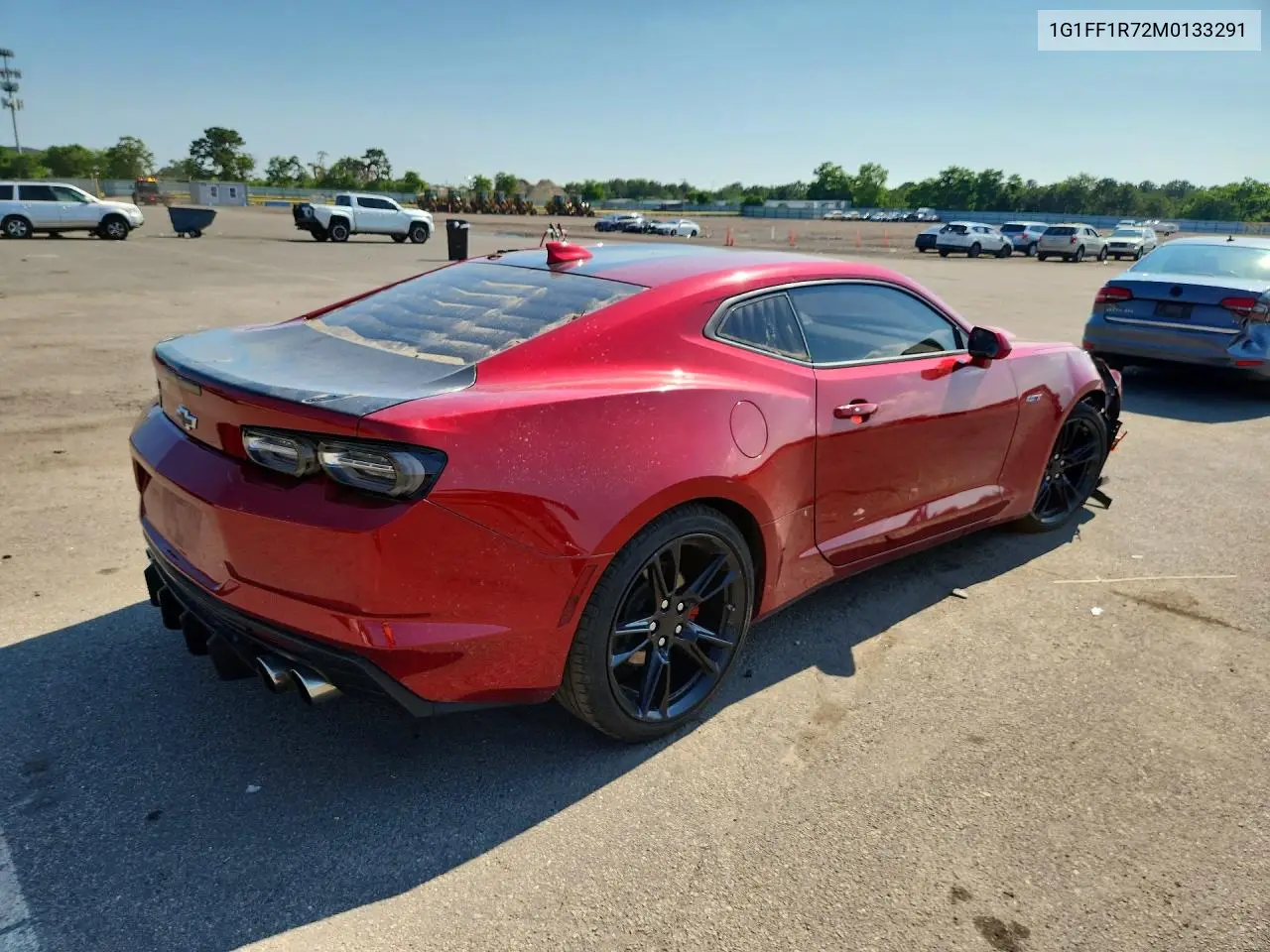 2021 Chevrolet Camaro Lz VIN: 1G1FF1R72M0133291 Lot: 57859086