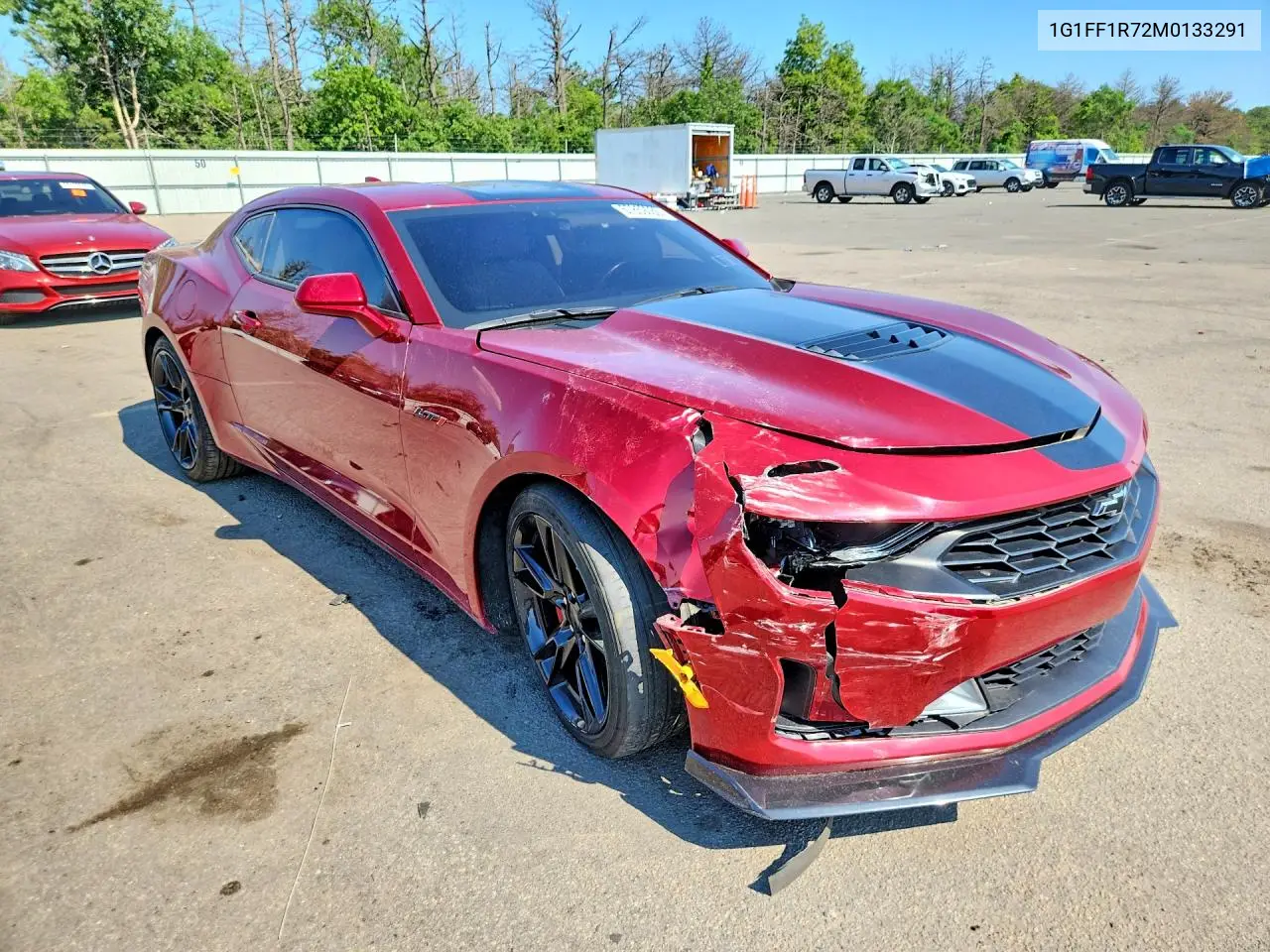 2021 Chevrolet Camaro Lz VIN: 1G1FF1R72M0133291 Lot: 57859086