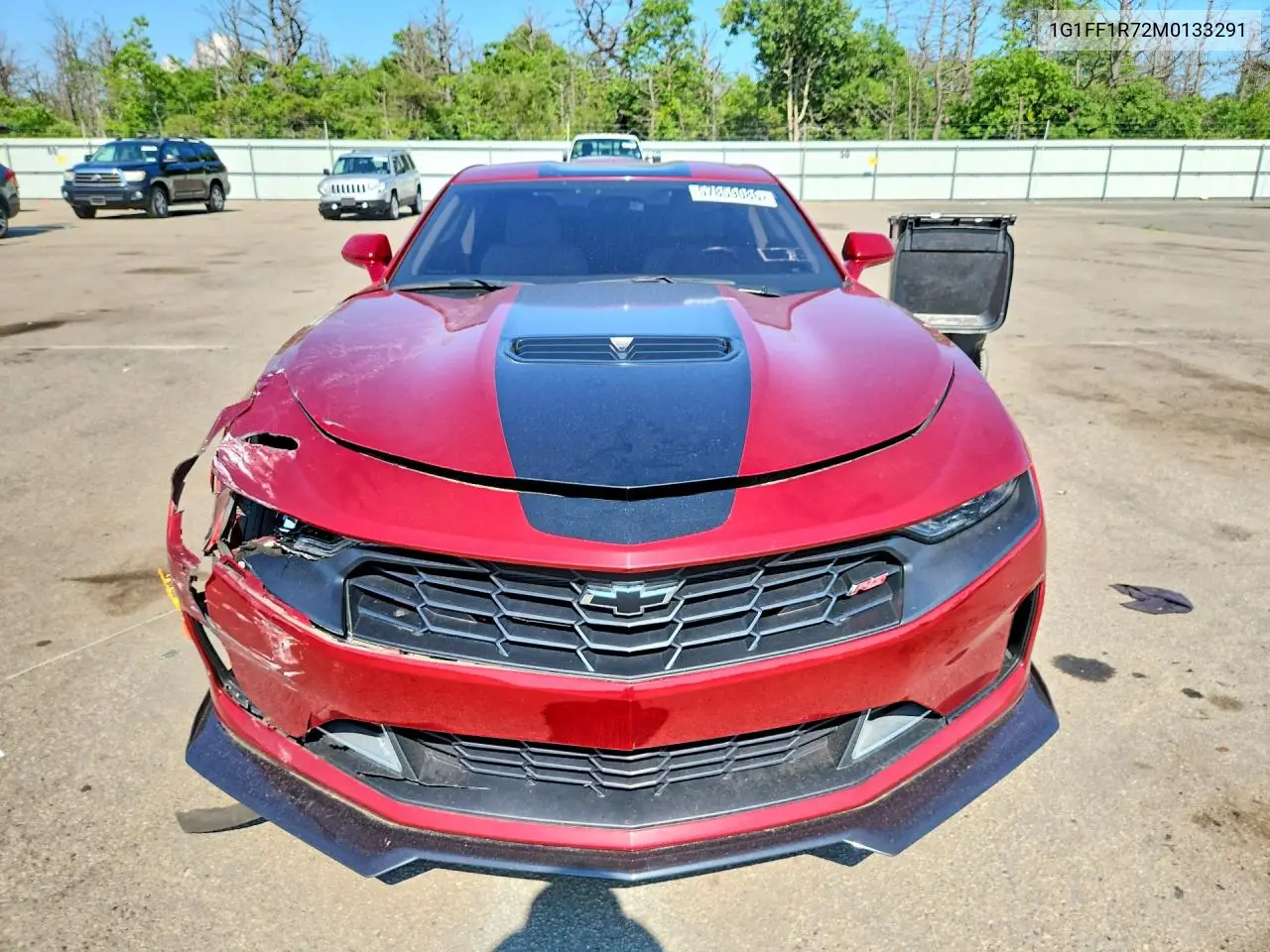 2021 Chevrolet Camaro Lz VIN: 1G1FF1R72M0133291 Lot: 57859086