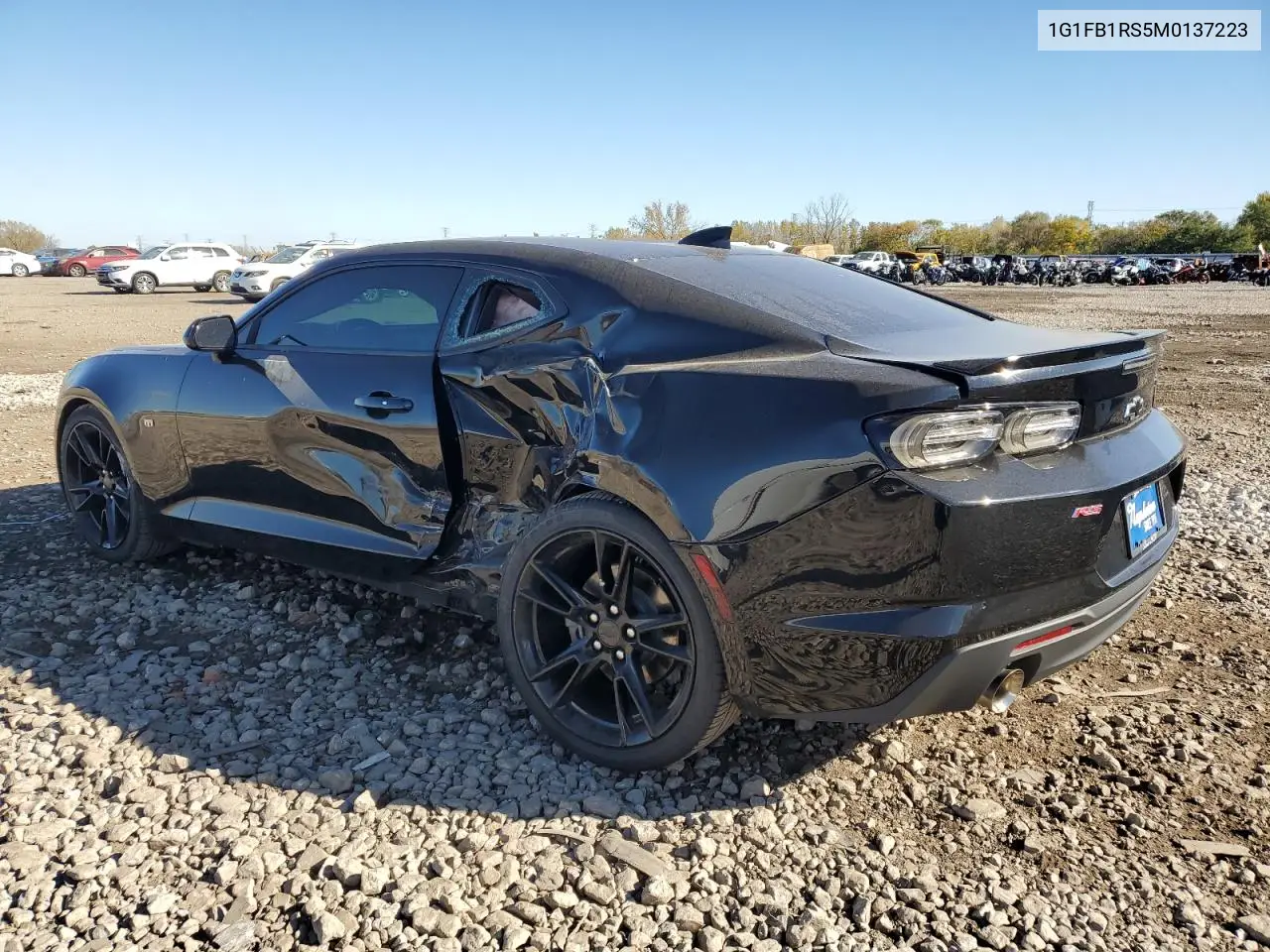 1G1FB1RS5M0137223 2021 Chevrolet Camaro Ls