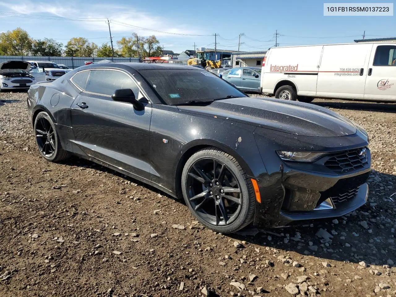 1G1FB1RS5M0137223 2021 Chevrolet Camaro Ls