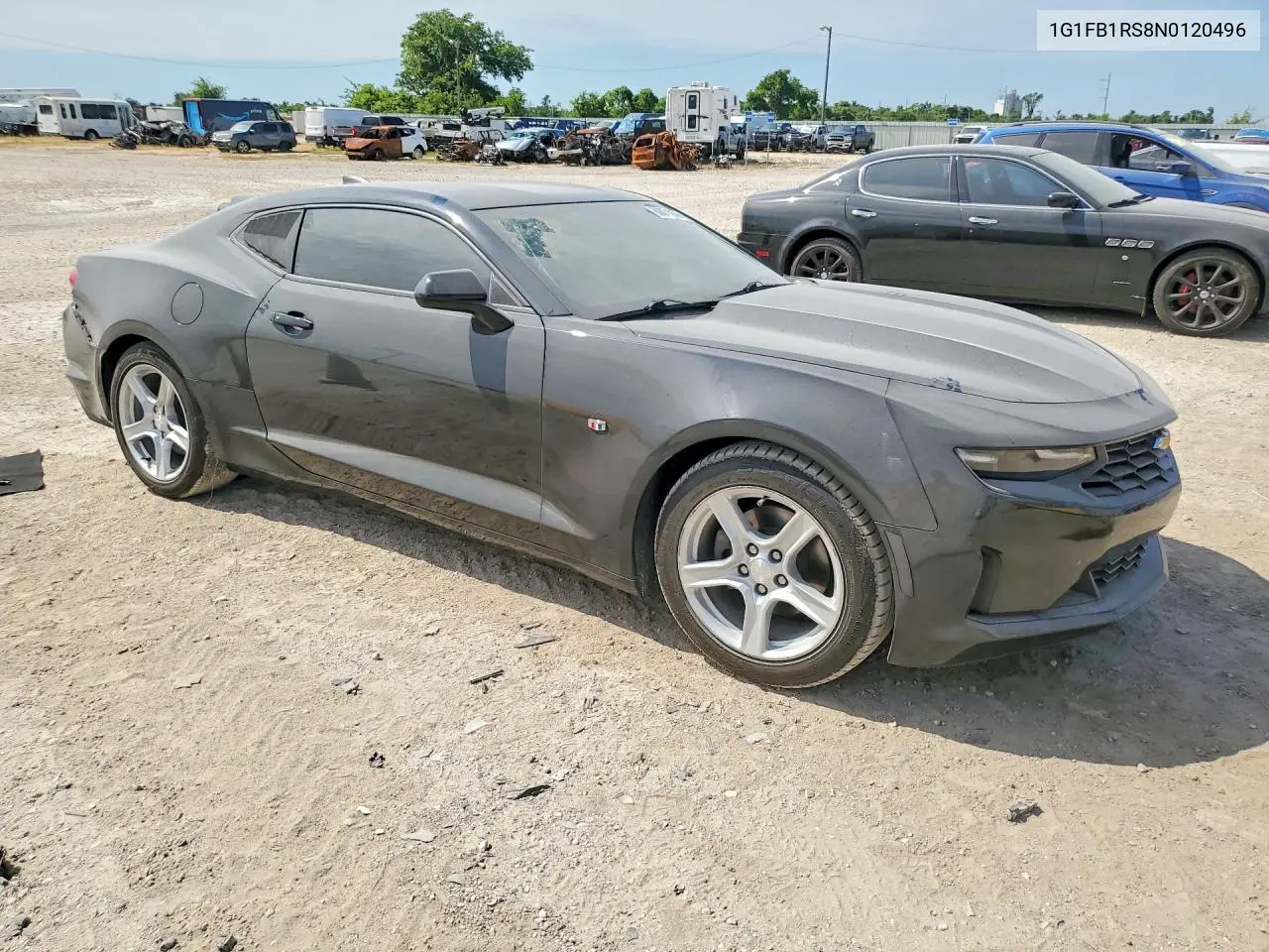 2022 Chevrolet Camaro Ls VIN: 1G1FB1RS8N0120496 Lot: 60071056