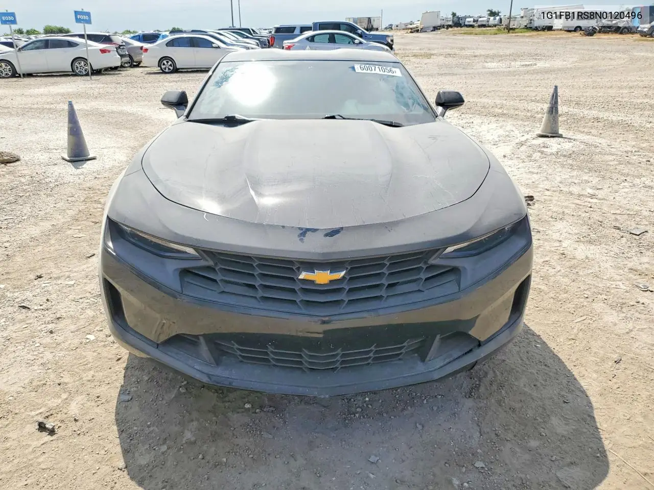 2022 Chevrolet Camaro Ls VIN: 1G1FB1RS8N0120496 Lot: 60071056