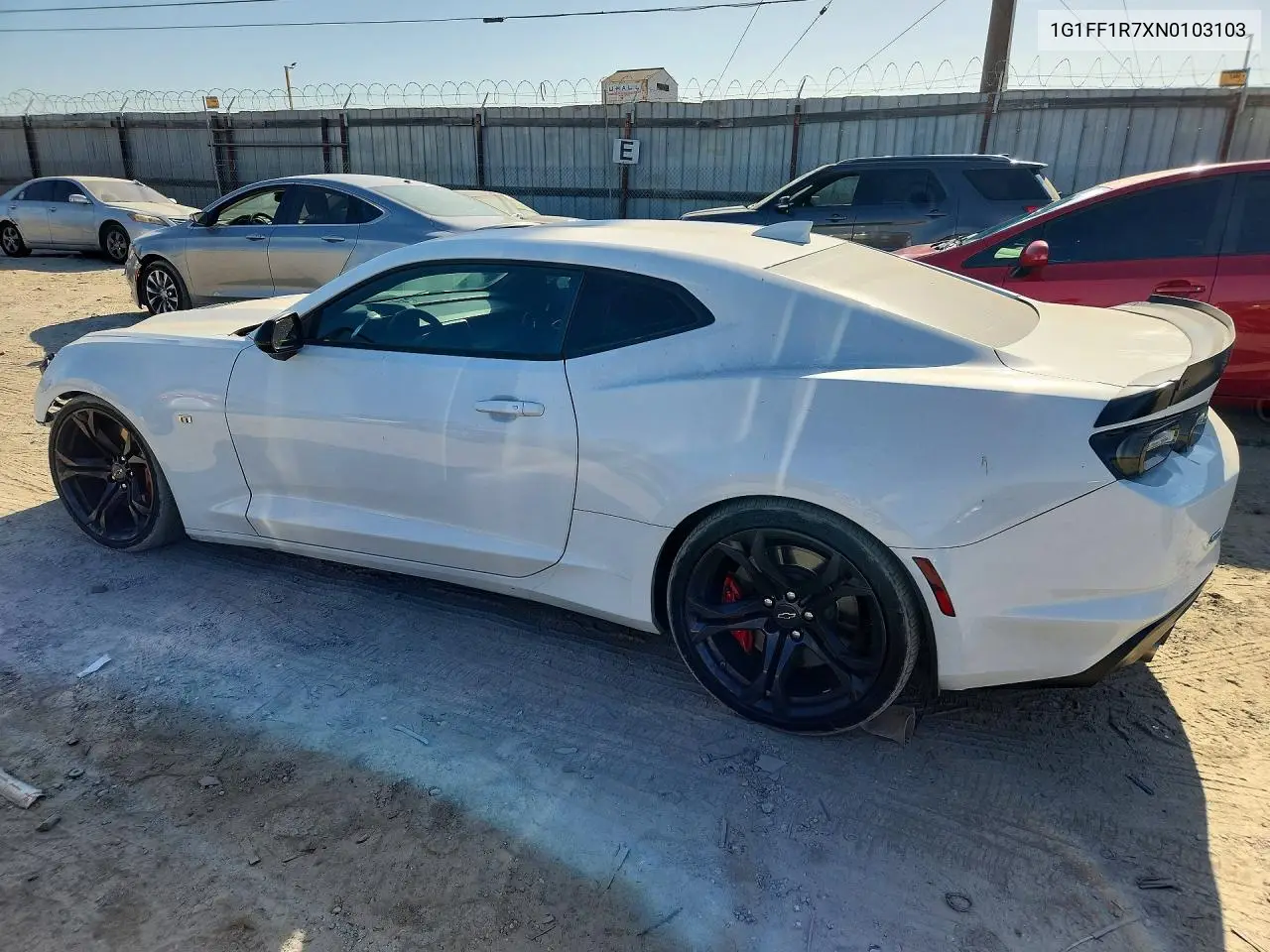2022 Chevrolet Camaro Lt1/Ss VIN: 1G1FF1R7XN0103103 Lot: 60975316