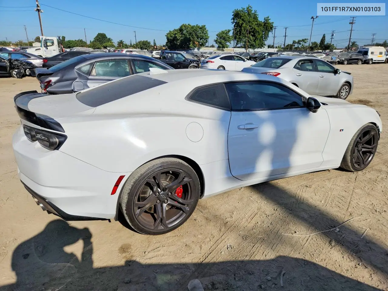 2022 Chevrolet Camaro Lt1/Ss VIN: 1G1FF1R7XN0103103 Lot: 60975316