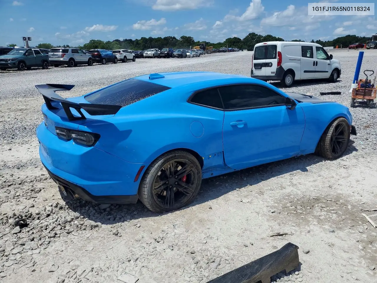 2022 Chevrolet Camaro Zl1 VIN: 1G1FJ1R65N0118324 Lot: 62007876