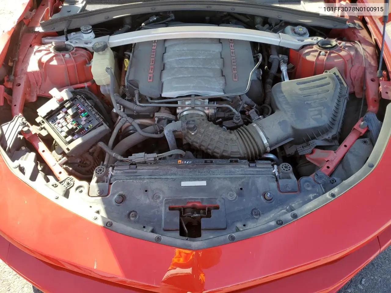 2022 Chevrolet Camaro Lt1 VIN: 1G1FF3D78N0100915 Lot: 80916345
