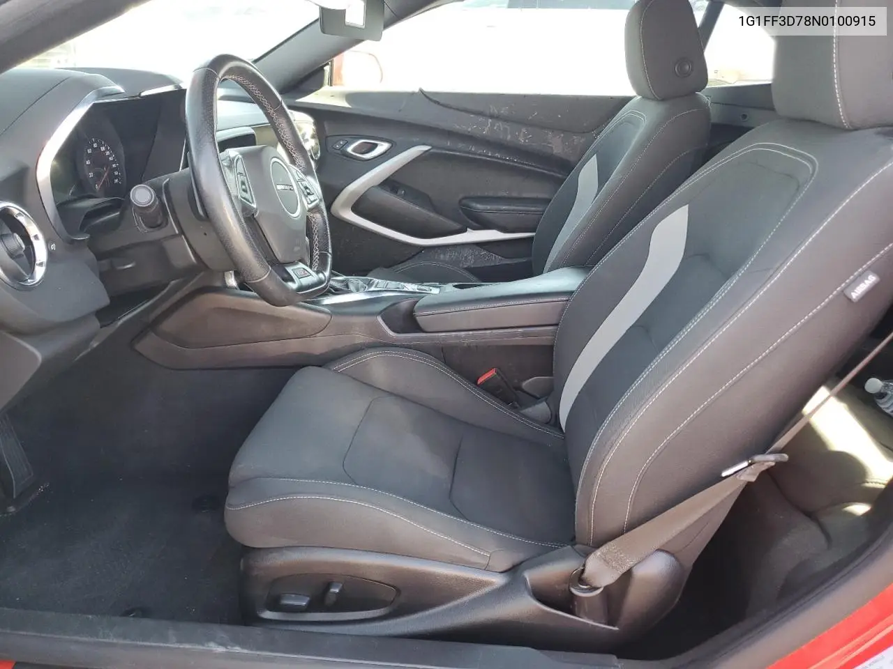2022 Chevrolet Camaro Lt1 VIN: 1G1FF3D78N0100915 Lot: 80916345