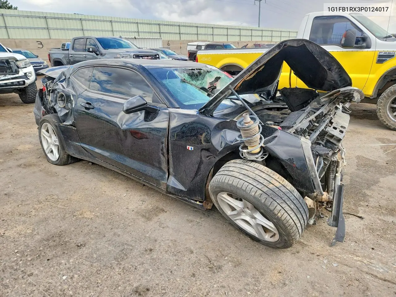 2023 Chevrolet Camaro Ls VIN: 1G1FB1RX3P0124017 Lot: 60878536