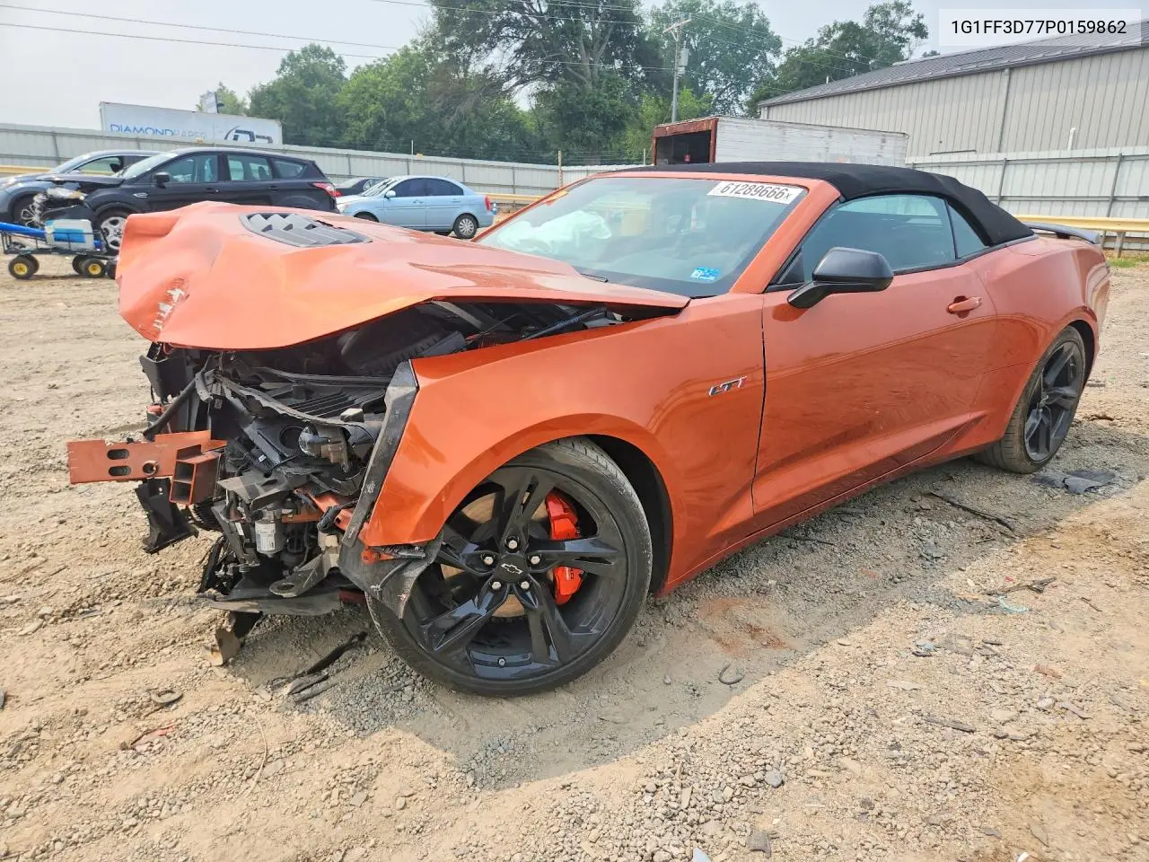 2023 Chevrolet Camaro Lt1 VIN: 1G1FF3D77P0159862 Lot: 61289666