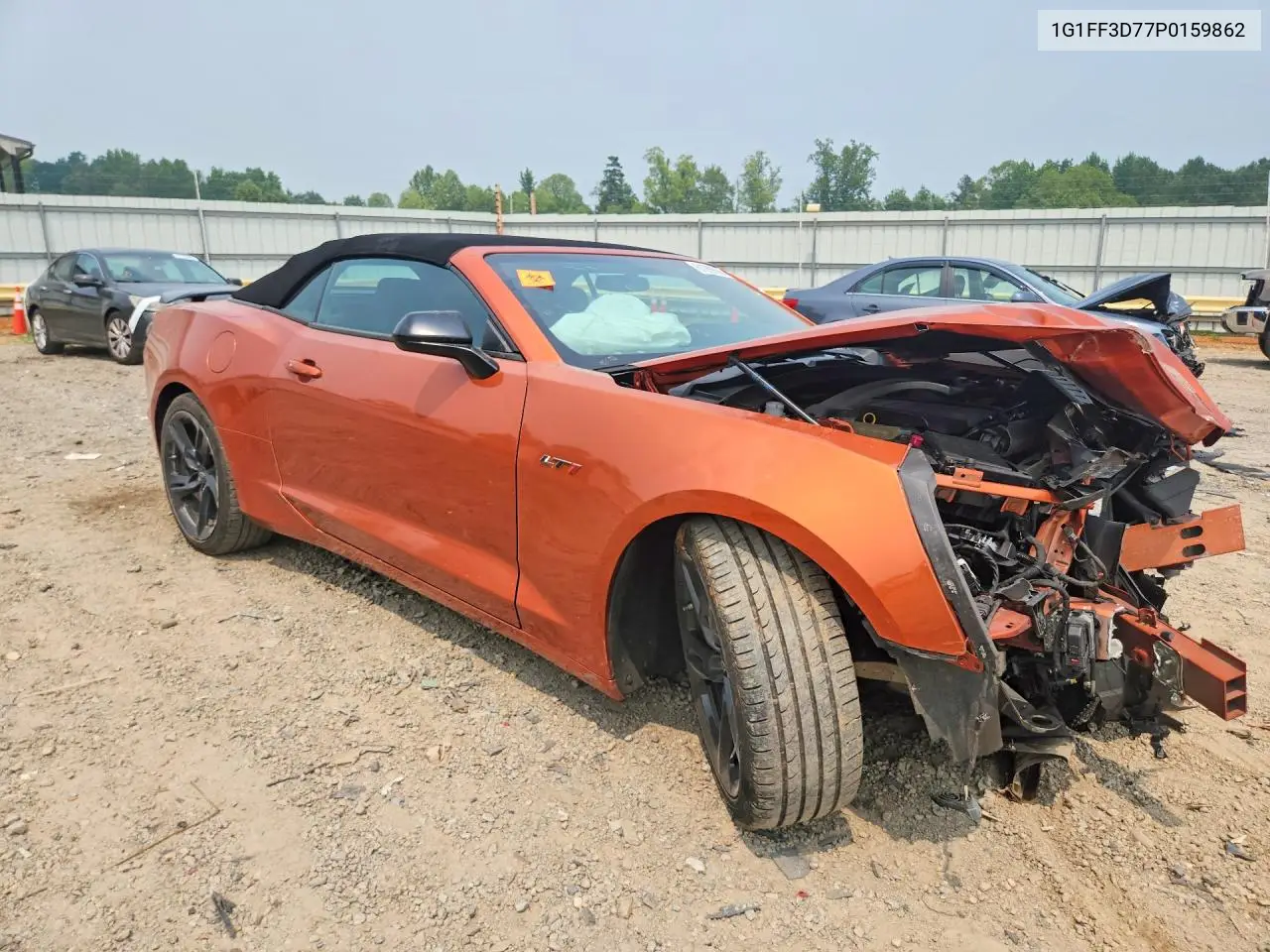 2023 Chevrolet Camaro Lt1 VIN: 1G1FF3D77P0159862 Lot: 61289666