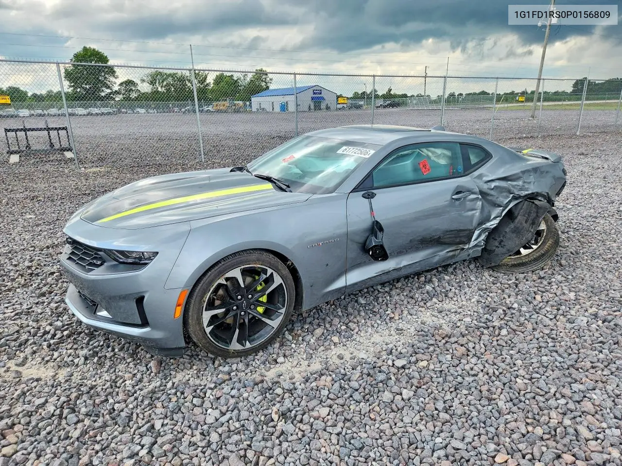 2023 Chevrolet Camaro Lt VIN: 1G1FD1RS0P0156809 Lot: 61772506
