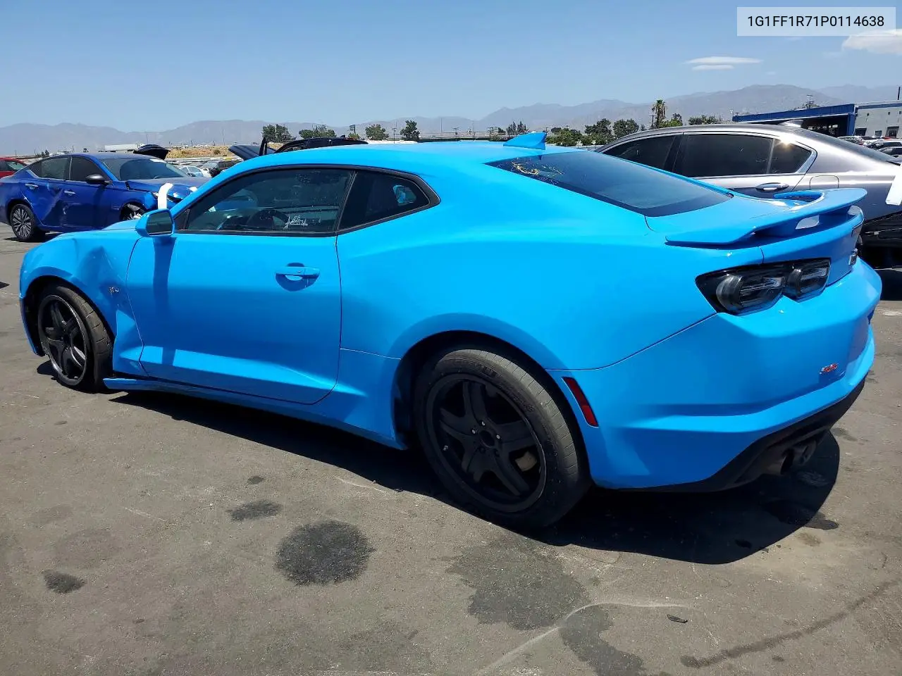 2023 Chevrolet Camaro Lt1 VIN: 1G1FF1R71P0114638 Lot: 61808256