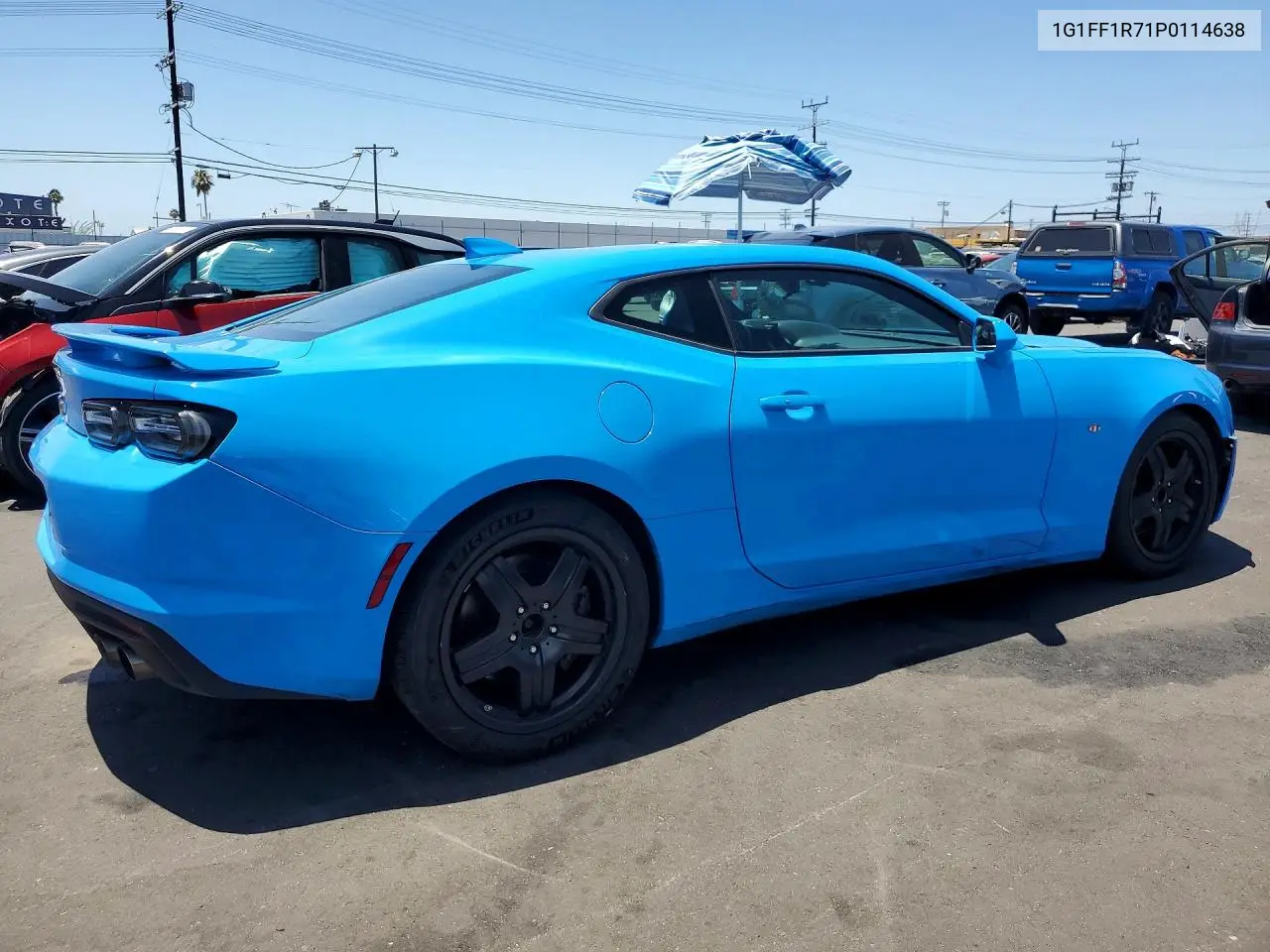 2023 Chevrolet Camaro Lt1 VIN: 1G1FF1R71P0114638 Lot: 61808256