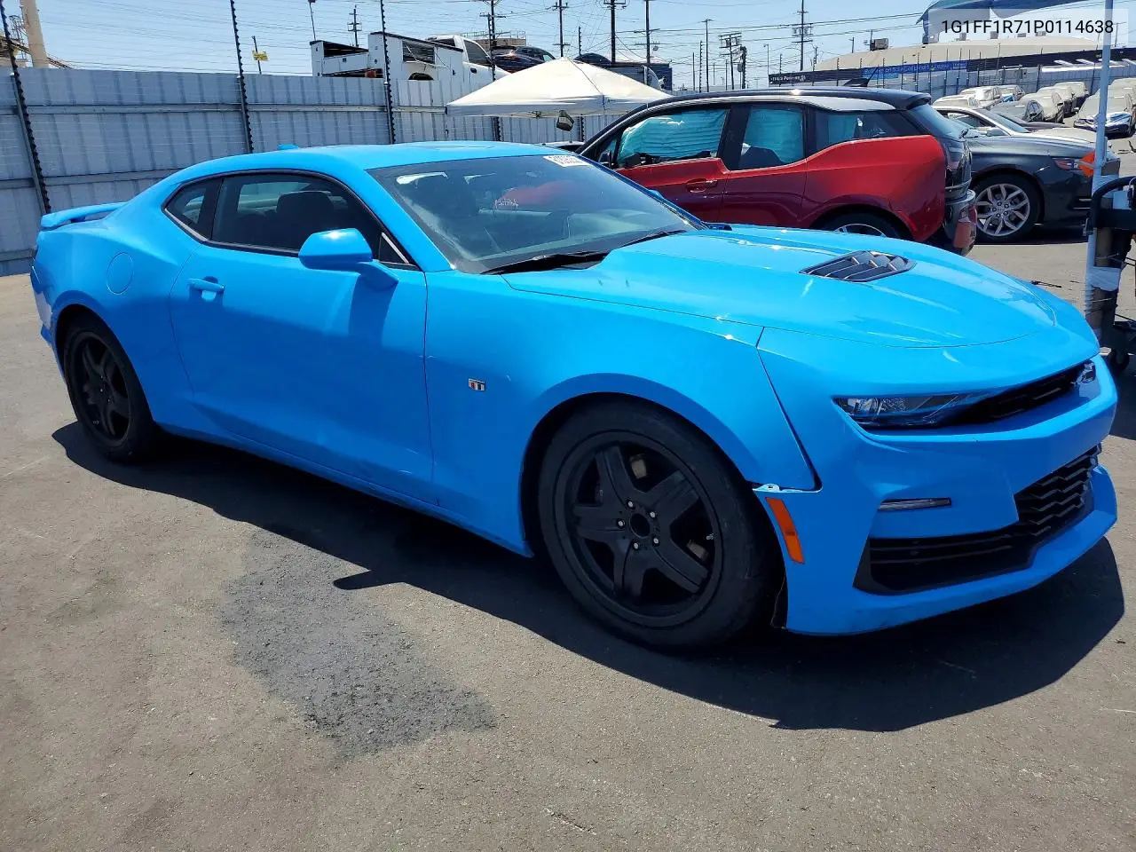 2023 Chevrolet Camaro Lt1 VIN: 1G1FF1R71P0114638 Lot: 61808256